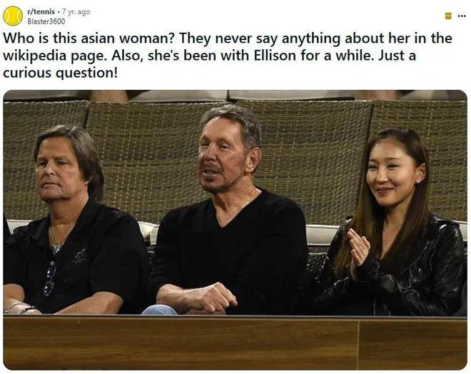 豪掷千金为第5任华裔妻子？甲骨文大佬新欢曝光震惊全美！他跟比尔盖茨一生较劲买豪宅像买菜