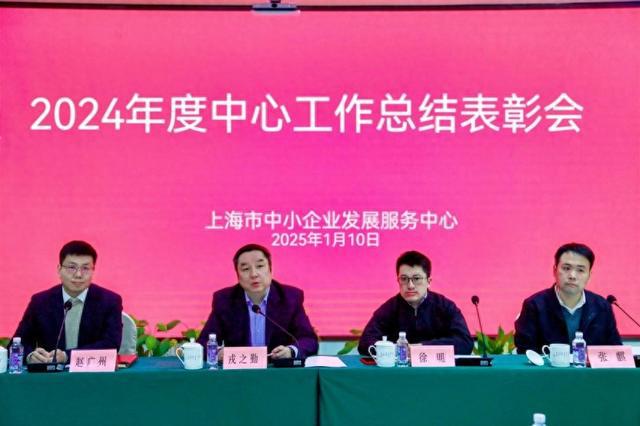 市中小企业发展服务中心召开年度工作总结表彰会