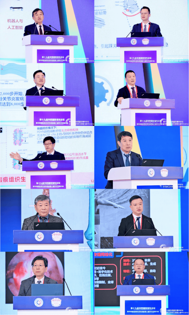 技术向新 学科向强｜第十九届华西国际骨科论坛暨华西医院骨科学科联盟第六届学术交流大会胜利召开(图10)