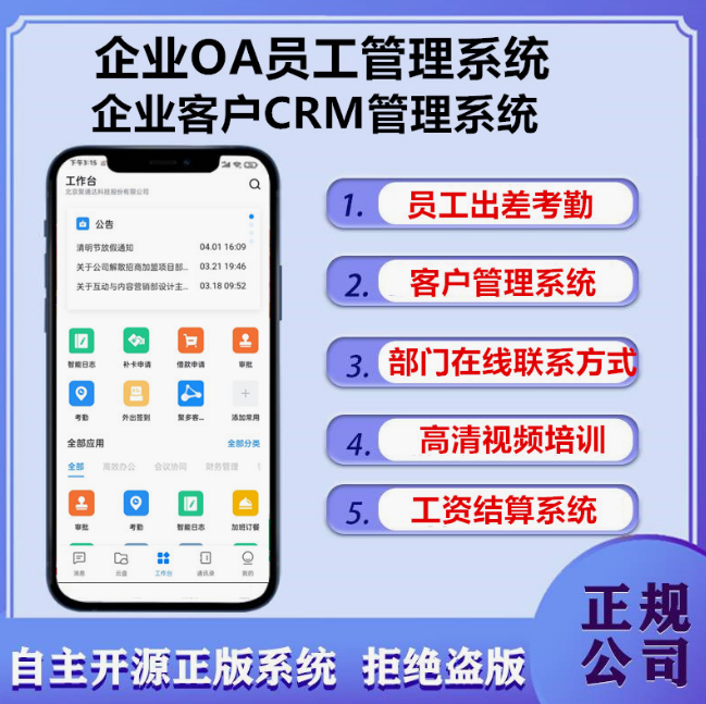 OA管理系统开发（现成源码）(图1)