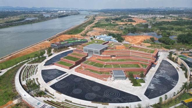 四川江口沉银博物馆建设进入最后阶段紧邻张献忠兵败遗址