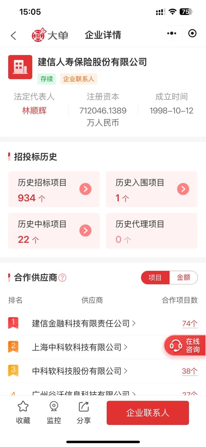 240 万、建信人寿 OA 大单：致远互联（中）