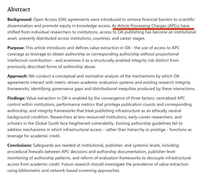 OA 出版新问题：花钱就能当论文作者？(图2)