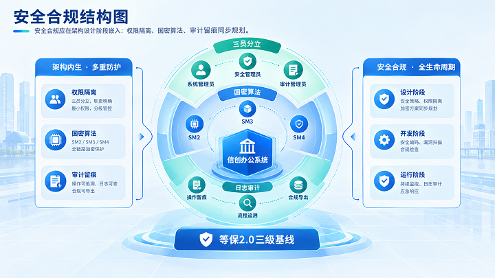信创政企办公软件定制怎么做？从适配清单到安全合规的落地拆解(图3)